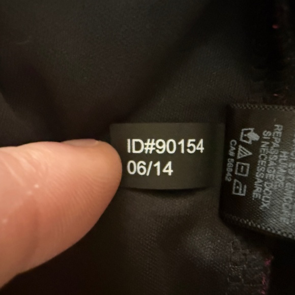 Express Halter Bubble-Hem Cami Red/Black Animal Print M - Picture 10 of 11